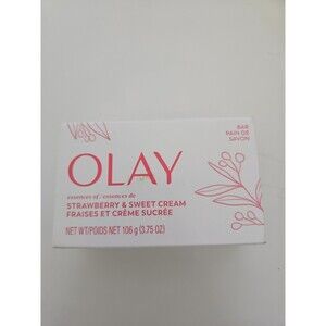Olay Bar Soap Essences Of Strawberry & Sweet Cream